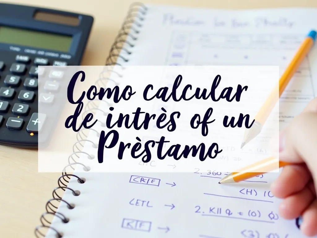 Como Calcular El Interés De Un Préstamo